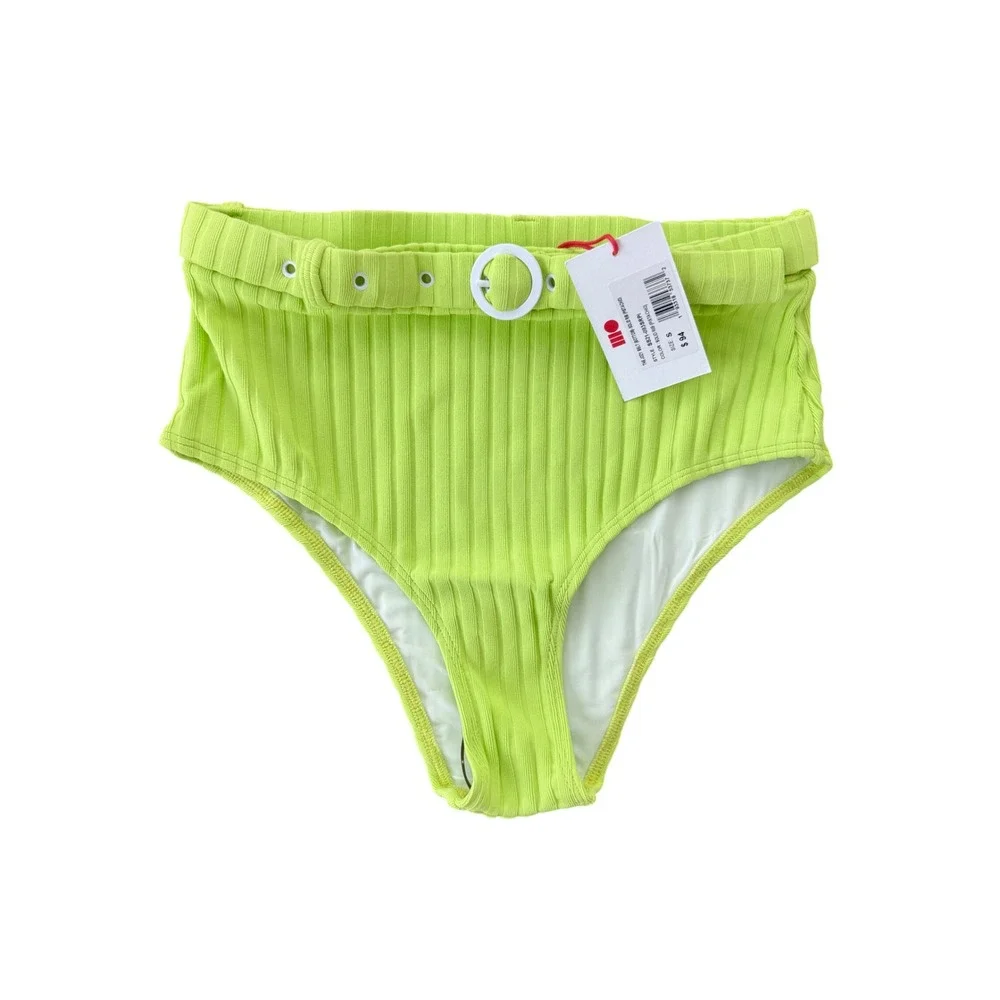 Solid & Striped Sloane Stephens The Jozy Bikini Bottom Pistachio Green‎ S NWT